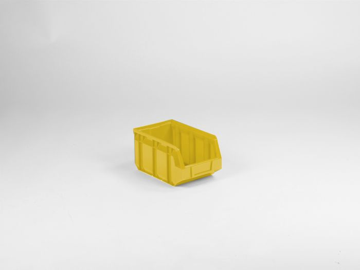 Stackable warehouse bin 4,5 liter, 237/205x144x123mm, yellow