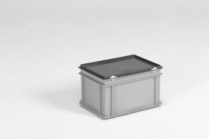 Stacking container 400x300x235 mm, 20L with lid