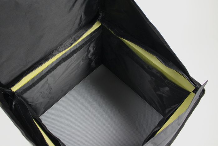 Pizza Bezorgtas Grote Capaciteit JIANFA Geïsoleerde Bezorgtas – Rugzak Van 50 Liter Voor Warm En Koud Eten, Met Reflecterende Strips Opvouwbare Isolatietas Voor Eten