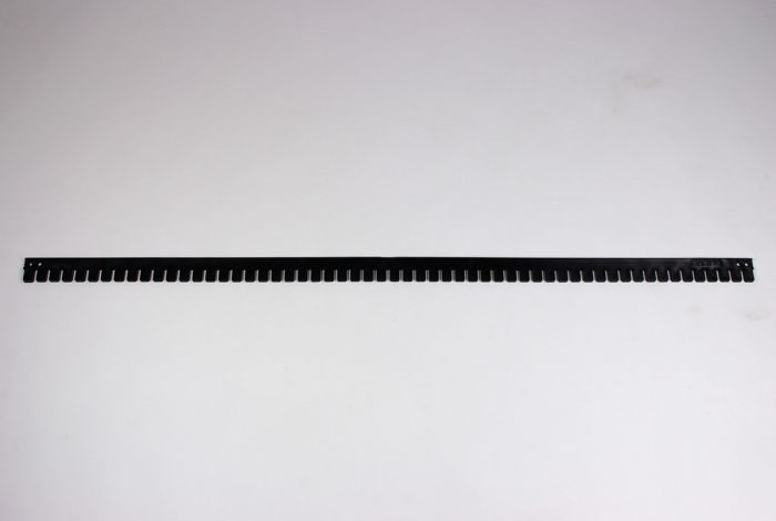 Vakverdelingsstrip 1150x40x5 mm, zwart