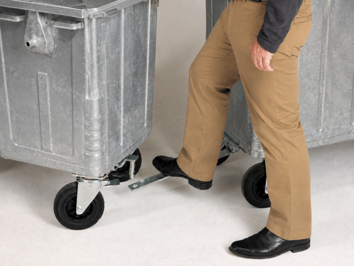 Koppelsysteem voor ACS 1000 liter afvalcontainer
