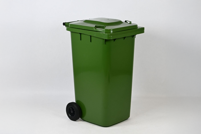 Groene afvalcontainer 240 liter