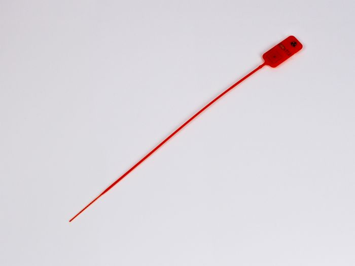 MiniJawLock staartverzegeling 400 mm, per 1000 stuks, rood