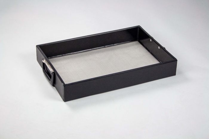 Maatwerk frame met RVS gaasrooster