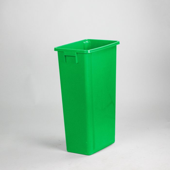 Afvalbak 460x320x762 mm 80 liter, zonder deksel groen