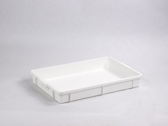 Hygiëne stapelbak 650x427x83 mm wit 19 liter