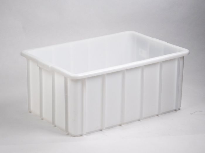 Hygiëne stapelbak 830x570x355 mm wit 130 liter