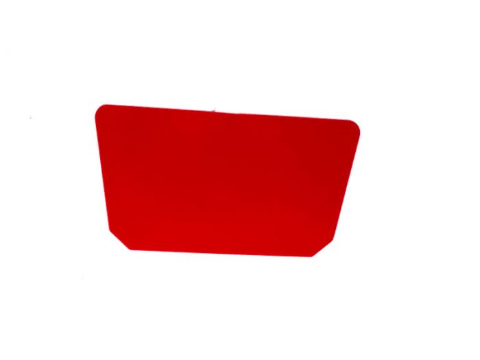 Schraper flexi 230x118 mm, rood
