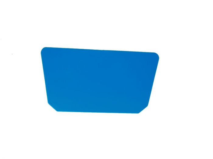 Schraper flexi 230x118 mm, blauw