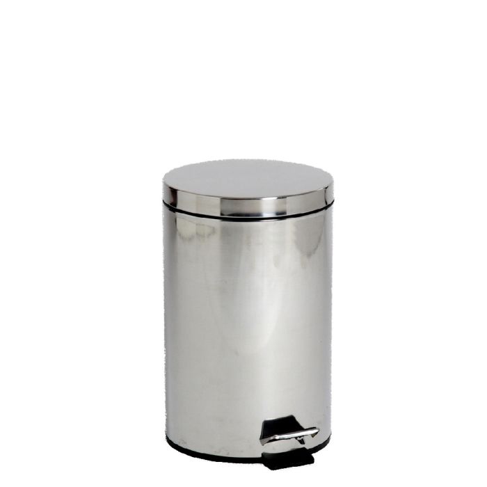 RVS pedaalemmer, 284x400 mm 12 liter, wit