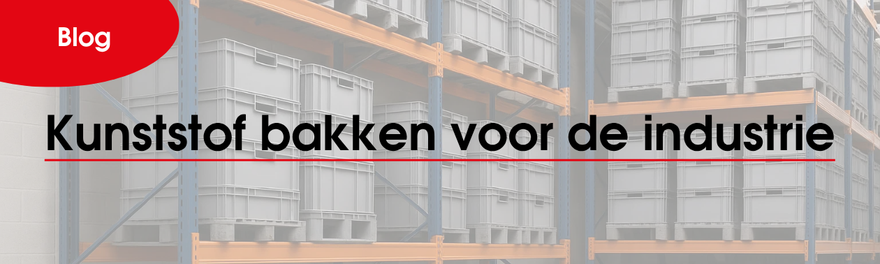Wat zijn de meest gebruikte kunststof bakken in de industriële sector?