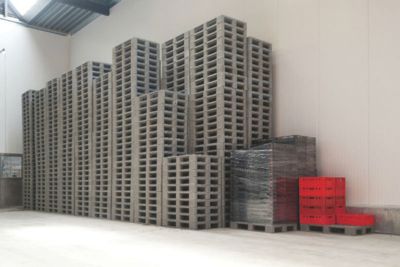 Kunststof pallets opslag Kunststof pallets opslag