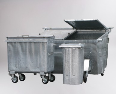 stalen afvalcontainer stalen afvalcontainer